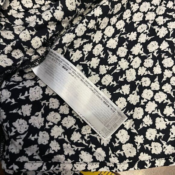 Mango MNG Floral Long Sleeve Blouse 4 - Picture 6 of 12